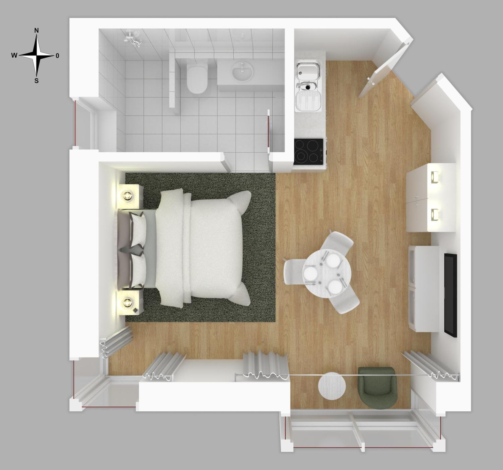 Moderne Neue Apartments Zum Wohlfuehlen Im Boardinghouse Bed & Butter Hasbergen Екстер'єр фото